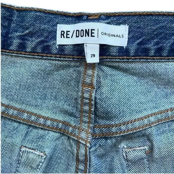 REDONE RE/DONE straight denim women’s jeans size 29 - Picture 4 of 5